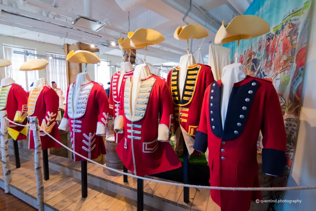 Uniforme Anglais du Musée des Plaines d'Abraham